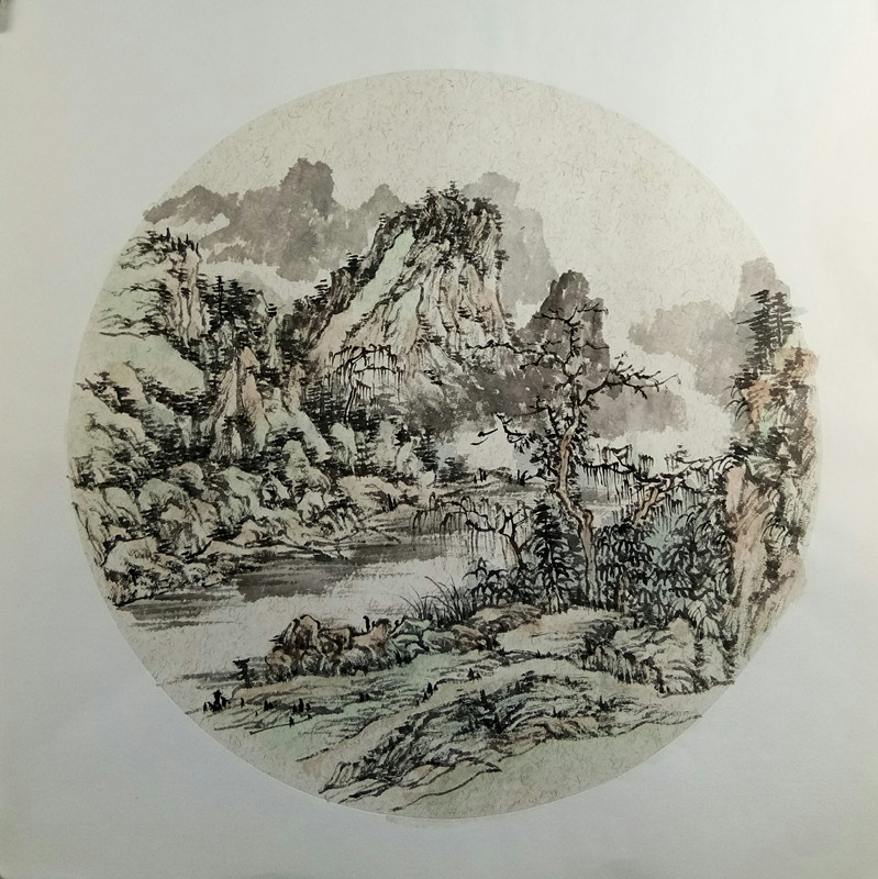 商品名称:山水画 商品编号:py1102 上架时间:2017-08-26 商品毛重:0